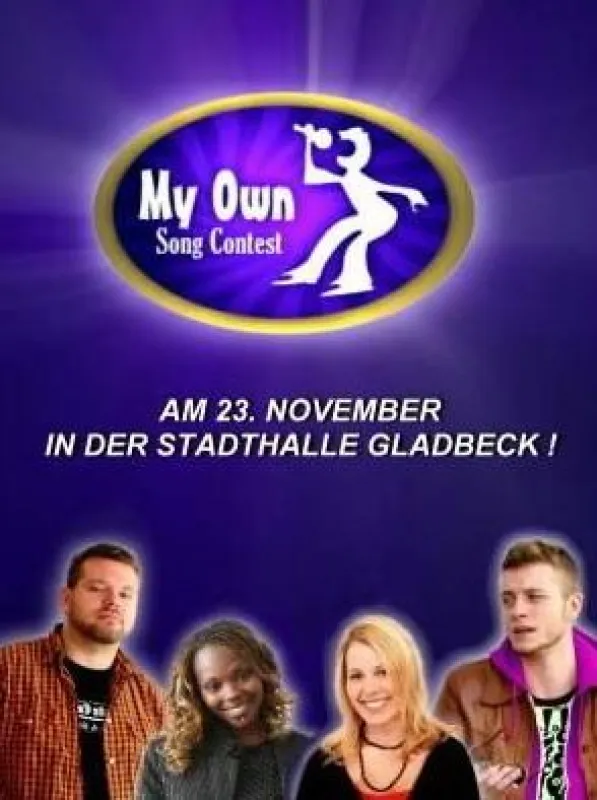 MY OWN SONG CONTEST am 23 November in der Stadthalle Gladbeck