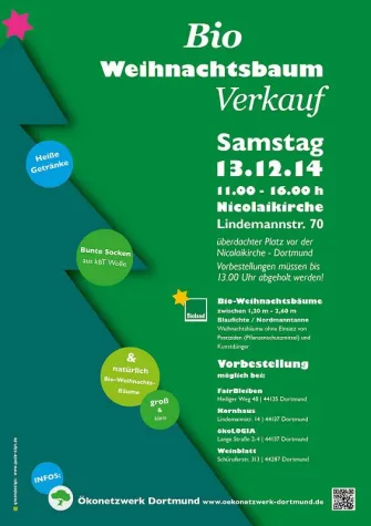 Bild: Auch 2014 Bio-Weihnachtsbäume