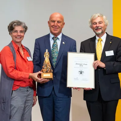 Bild: Rapunzel Naturkost mit der Ökologia 2018 ausgezeichnet