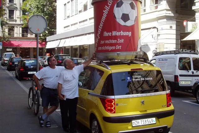 Bild: Bezahlbare Werbeflächen zur Fussball WM