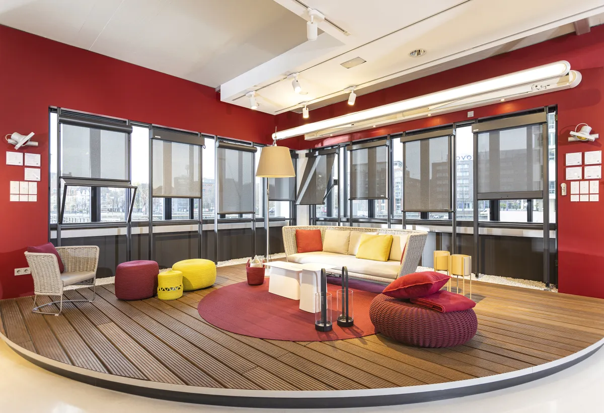 markilux ist mit dem Unternehmen „raum und form“ aus Münster eine Kooperation eingegangen. (© markilux)