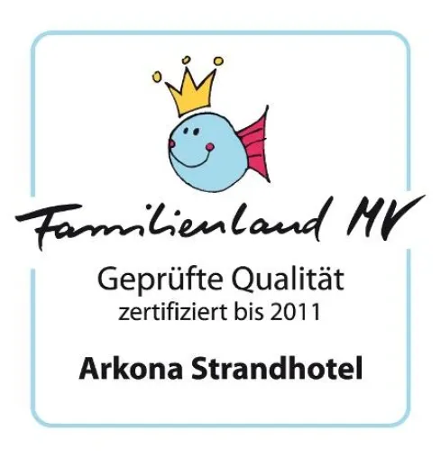 Bild: Qualitätsmanagement "Familienurlaub" 2008, MV Arkona Strandhotel
