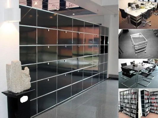 Bild: USM Haller Designklassiker gebraucht aus großer Büro-Objekträumung ab 28.02.2011