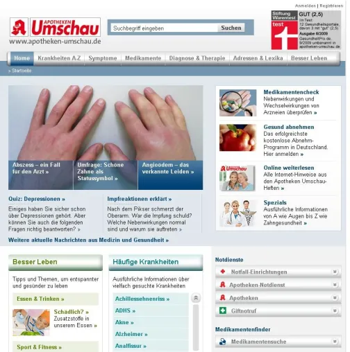 Neofonie modernisiert die Internetauftritte des Wort & Bild Verlags Bild: Neofonie modernisiert die Internetauftritte des Wort & Bild Verlags