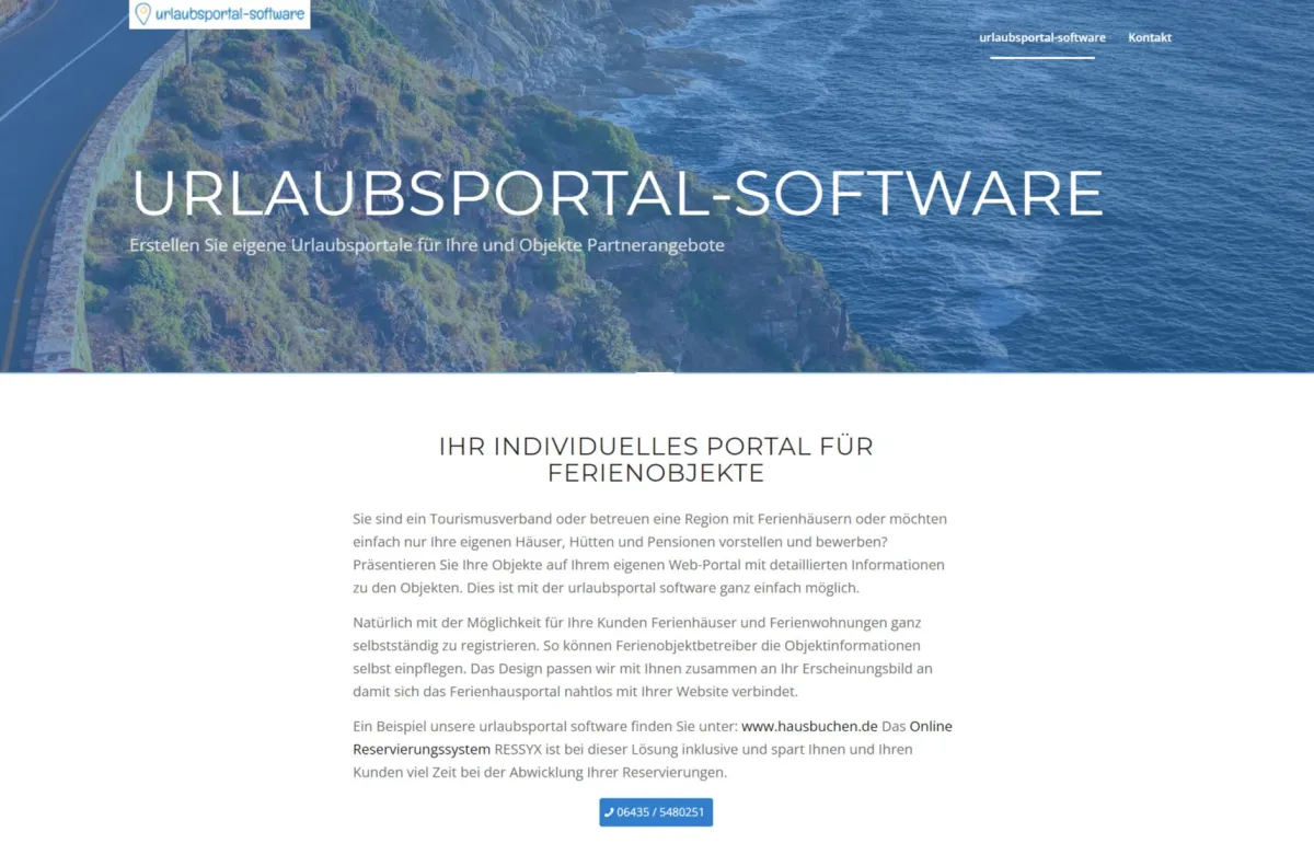 urlaubsportal-software.de - Reiseportal-Software (© poertner consulting - digital business group)