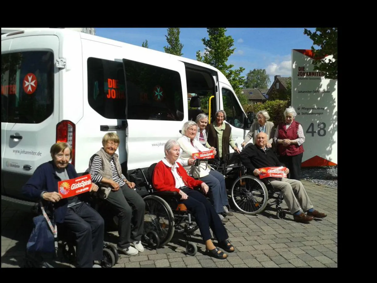 Johanniter-Bus für unsere geheingeschränkten Bewohnerinnen und Bewohner
