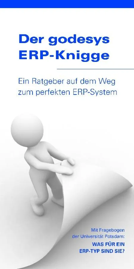 Erster Technologie-Knigge legt Finger in die Software-Auswahl-Wunde; Mit wissenschaftlichem Test der Uni Potsdam: „Was für ein ERP-Typ sind Sie?“