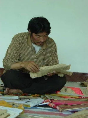 Bild: Rinchen Samdrup zu fünf Jahren verurteilt - seine Arbeit zur Bewahrung buddhistischer Texte zunichte gemacht