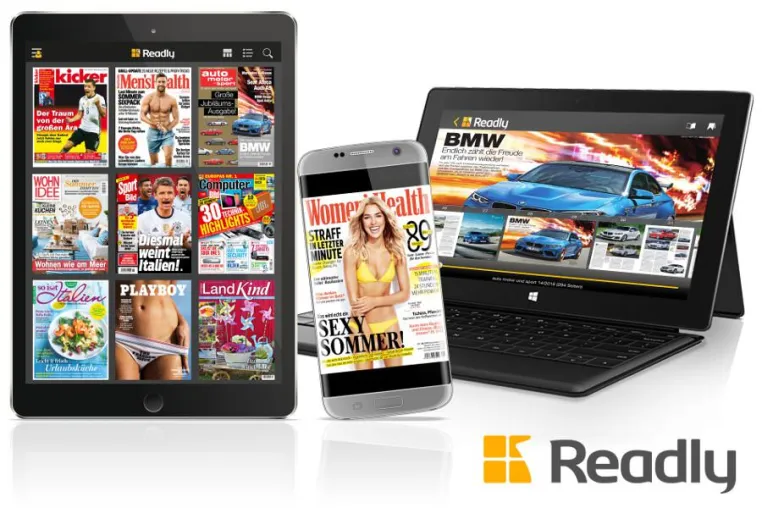 Alle Zeitschriften auf einen Blick: mobilcom-debitel startet neues Angebot mit „Readly“ Bild: Alle Zeitschriften auf einen Blick: mobilcom-debitel startet neues Angebot mit „Readly“