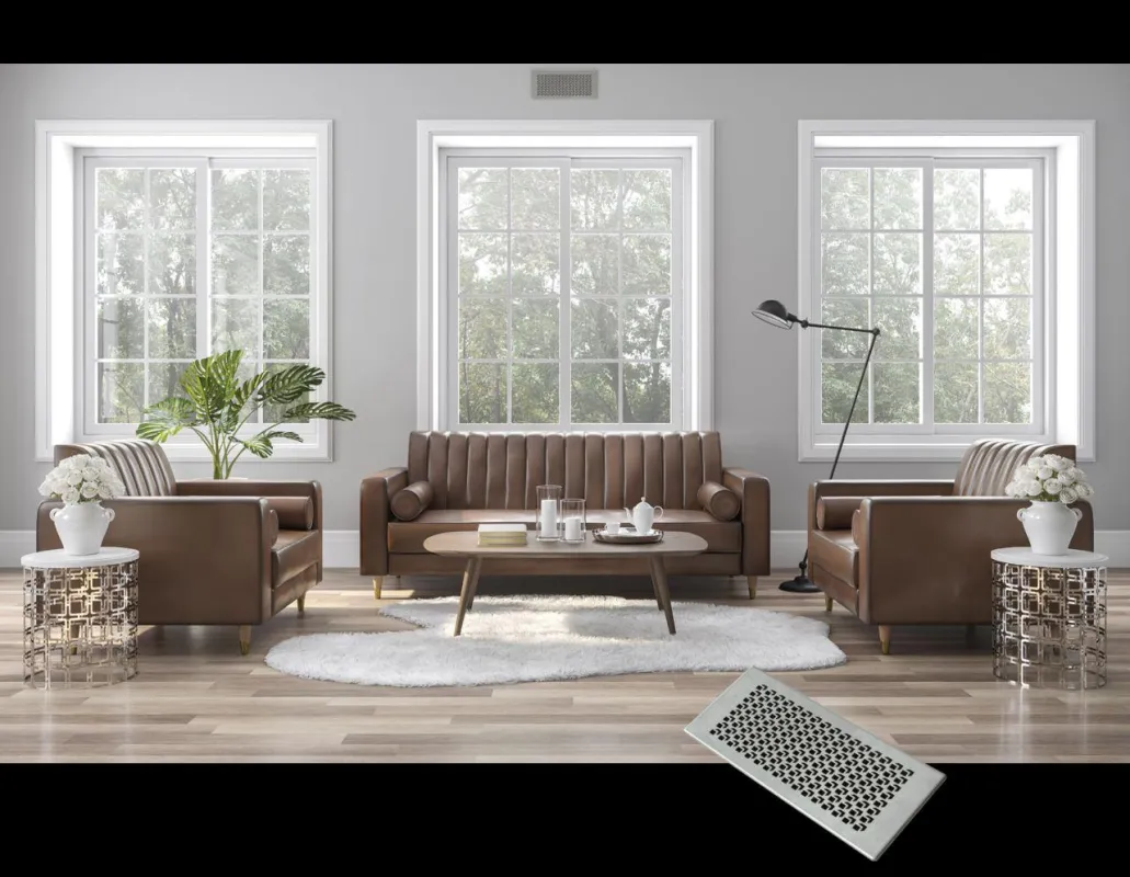 Luftauslassgitter der Retro-Designserie von VALLOX