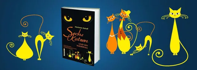 Bild: Dubioser Erfolgsguru ermordet - amüsanter Katzenkrimi ab sofort als ebook erhältlich