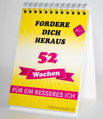 Fieser Wochenkalender sorgt für ein besseres Ich Bild: Fieser Wochenkalender sorgt für ein besseres Ich