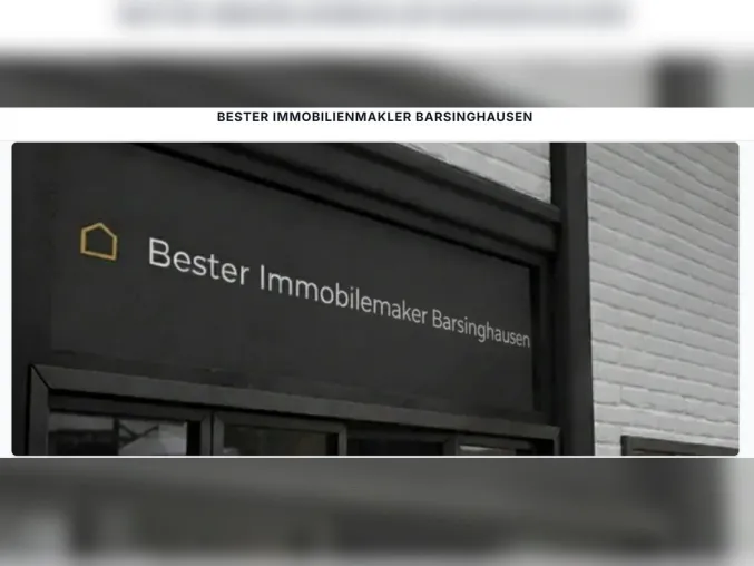 Bild: Bester Immobilienmakler Barsinghausen: Maklerqualität beim Verkauf zählt