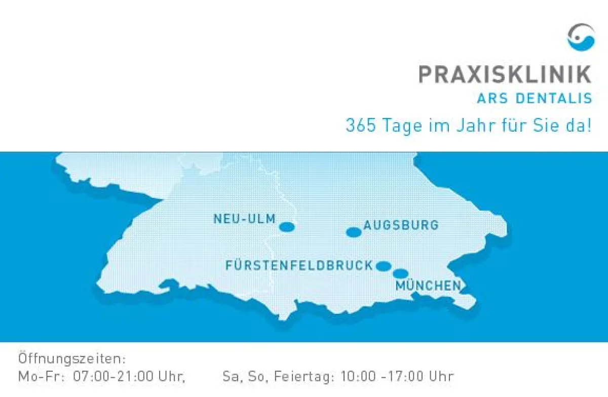 Zahnmedizinischer Spitzenservice an vier Standorten in Süddeutschland!