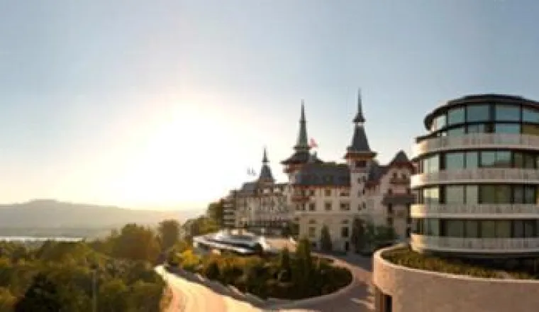 Bild: Das Dolder Grand im Tennis Fieber