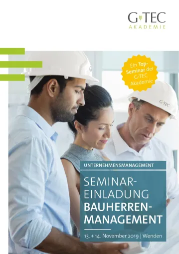 Bild: Durch Bauherrenmanagement und integrale Planung von Gebäuden den Bauprozess optimal steuern.