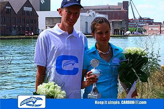 Carboo4U Athlet Oliver Strankmann und Natascha Schmitt werden Deutsche Hochschulmeister Triathlon 2010 Bild: Carboo4U Athlet Oliver Strankmann und Natascha Schmitt werden Deutsche Hochschulmeister Triathlon 2010