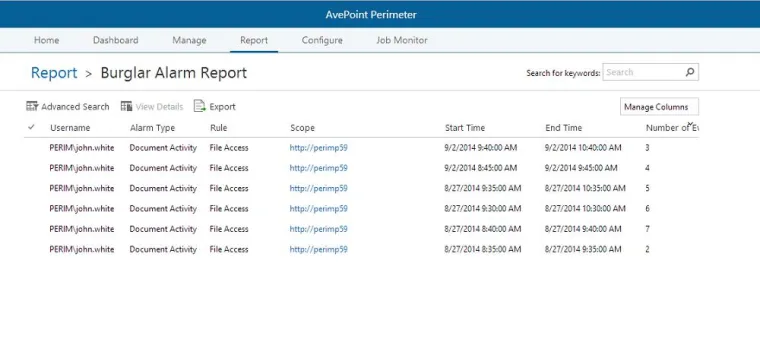 Bild: AvePoints neueste Version von Perimeter treibt das Mobile Content Management für Microsoft SharePoint voran