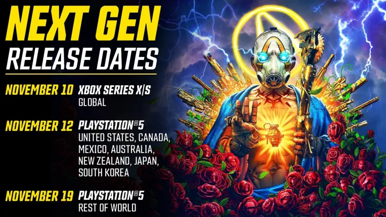 Bild: Das Next-Gen-Upgrade für Borderlands 3 startet zeitgleich mit den neuen Konsolen