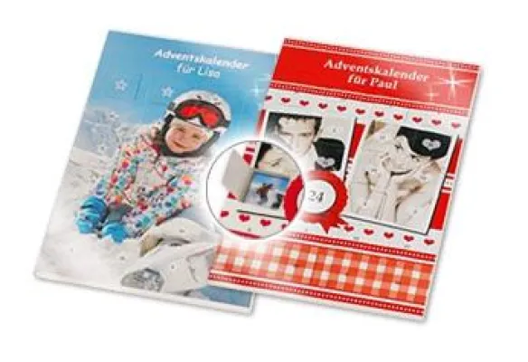 Bild: Foto-Adventskalender selbst gestalten – die originelle Geschenkidee zum Advent von printeria