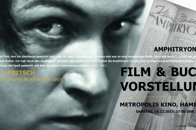 100 Jahre Ufa: Willy Fritsch - Buchvorstellung & Film Bild: 100 Jahre Ufa: Willy Fritsch - Buchvorstellung & Film
