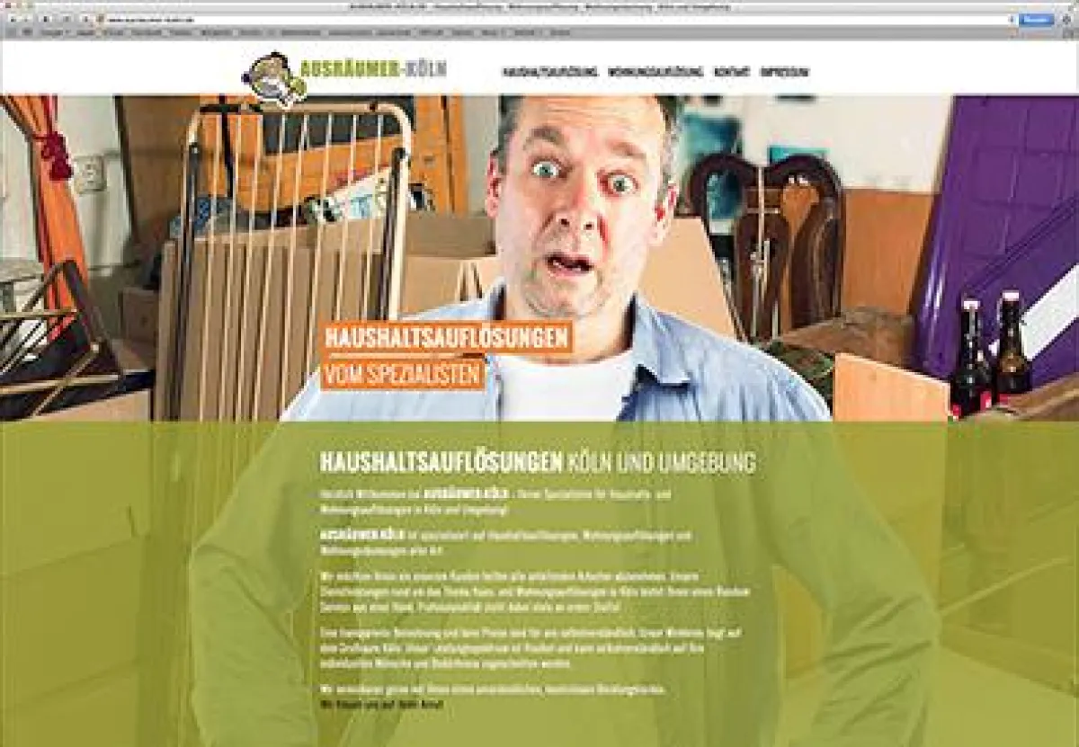 Wenn Ihnen die Wohnungsauflösung über den Kopf wachst!