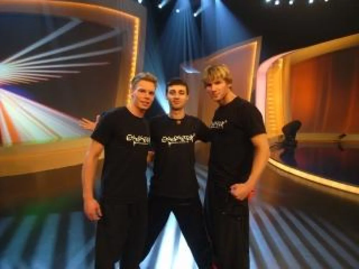 Das Showteam Energetrix beim NRW-Duell