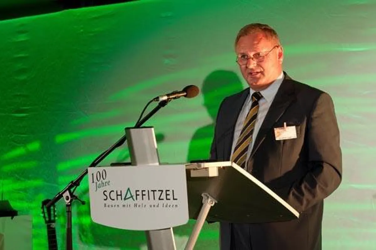 Ansprache von Dipl.-Ing.(FH) Jürgen Schaffitzel geschäftsführender Gesellschafter