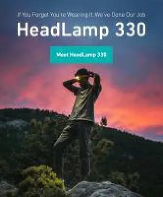 Bild: Erleuchtend - Biolites Stirnlampe "HeadLamp 330" ist ein Hightech-Leichtgewicht