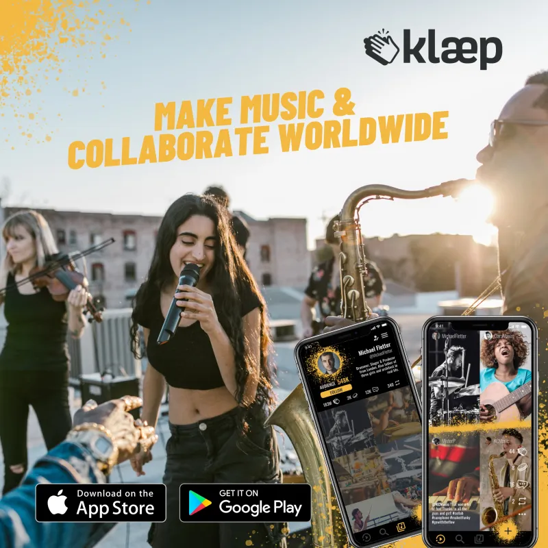 klaep – make music & collaborate worldwide (© RODNAE Productions / Bobbele Ideas GmbH)