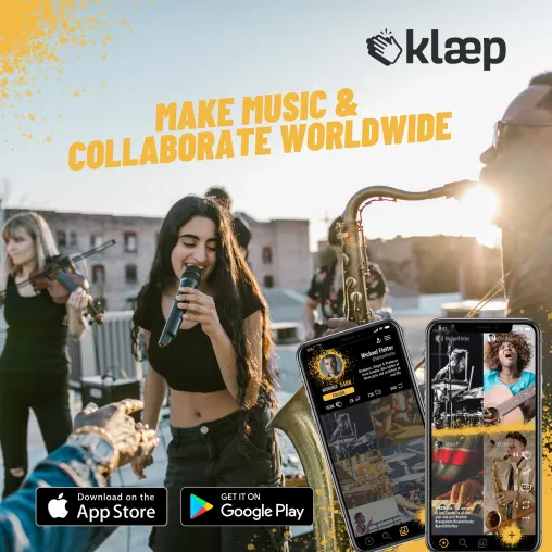 Launch der App klaep für weltweite Musikkollaborationen Bild: Launch der App klaep für weltweite Musikkollaborationen