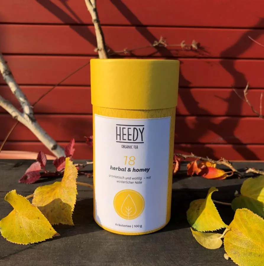 Plastikfreier Bio-Tee von HEEDY