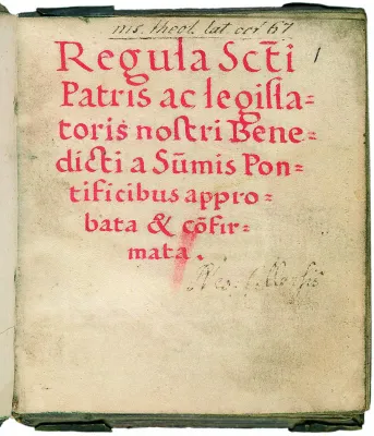Historische Handschriften aus dem Kloster Neuzelle - Zisterzienser auf Papier und Pergament Bild: Historische Handschriften aus dem Kloster Neuzelle - Zisterzienser auf Papier und Pergament