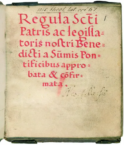 Bild: Historische Handschriften aus dem Kloster Neuzelle - Zisterzienser auf Papier und Pergament