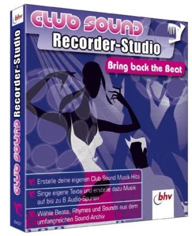 Bild: Eigene Dance Hits produzieren mit dem Club Sound Recorder-Studio