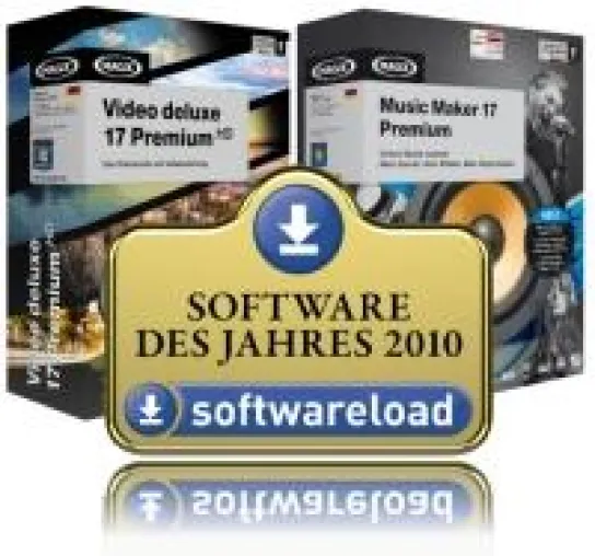 MAGIX ist fünf Mal Preisträger bei "Software des Jahres 2010" Bild: MAGIX ist fünf Mal Preisträger bei "Software des Jahres 2010"