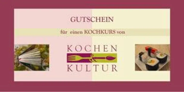 Bild: Versand von Geschenkgutscheinen für Kochkurse