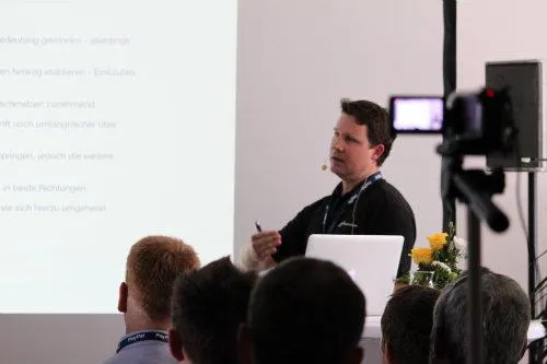 Bild: TechDivision präsentiert sich auf der dmexco 2013 zusammen mit Magento