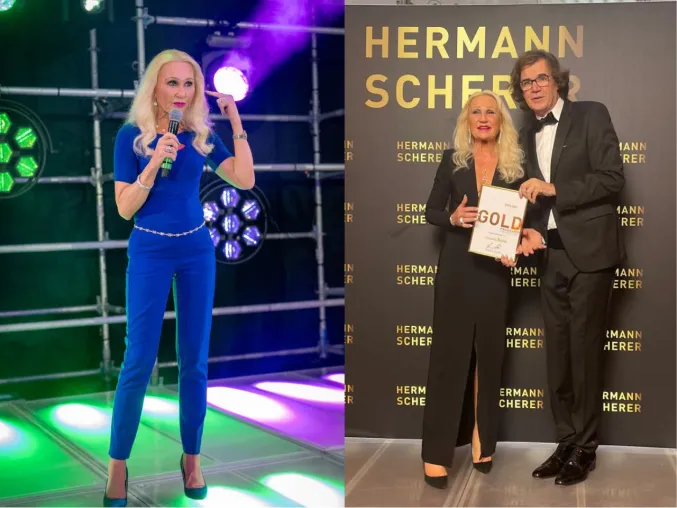 Bild: Onlinebusiness-Expertin Claudia Büchler gewinnt Silent Speaker Titel