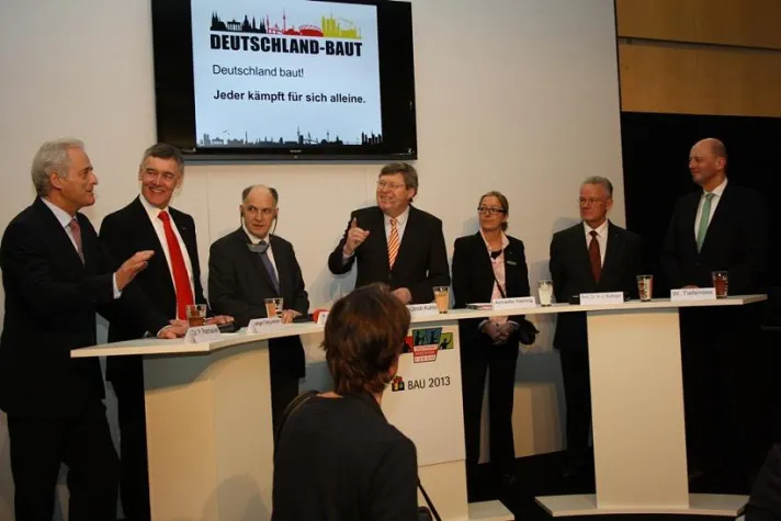 Bild: Erfolgreiche Messepremiere von "Deutschland baut!" auf der BAU 2013