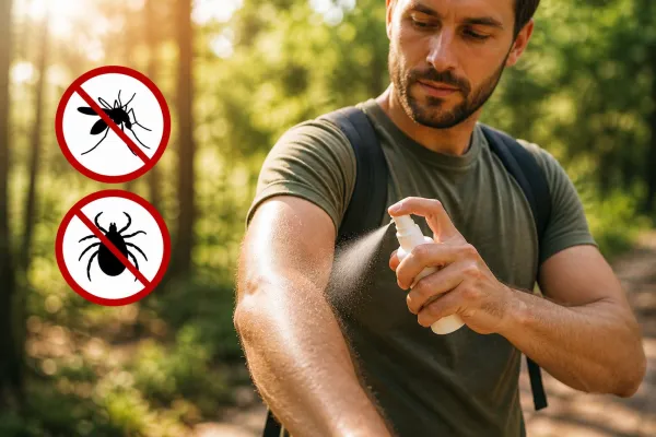 Bild: Zecken- und Mückensaison startet früher: Verbraucher setzen verstärkt auf modernen Insektenschutz