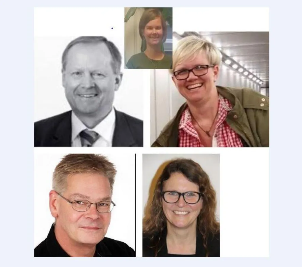 Maik Findeisen, Elena Sump, Ramona Sump, Sylvia Wehde, Karsten Gödicke