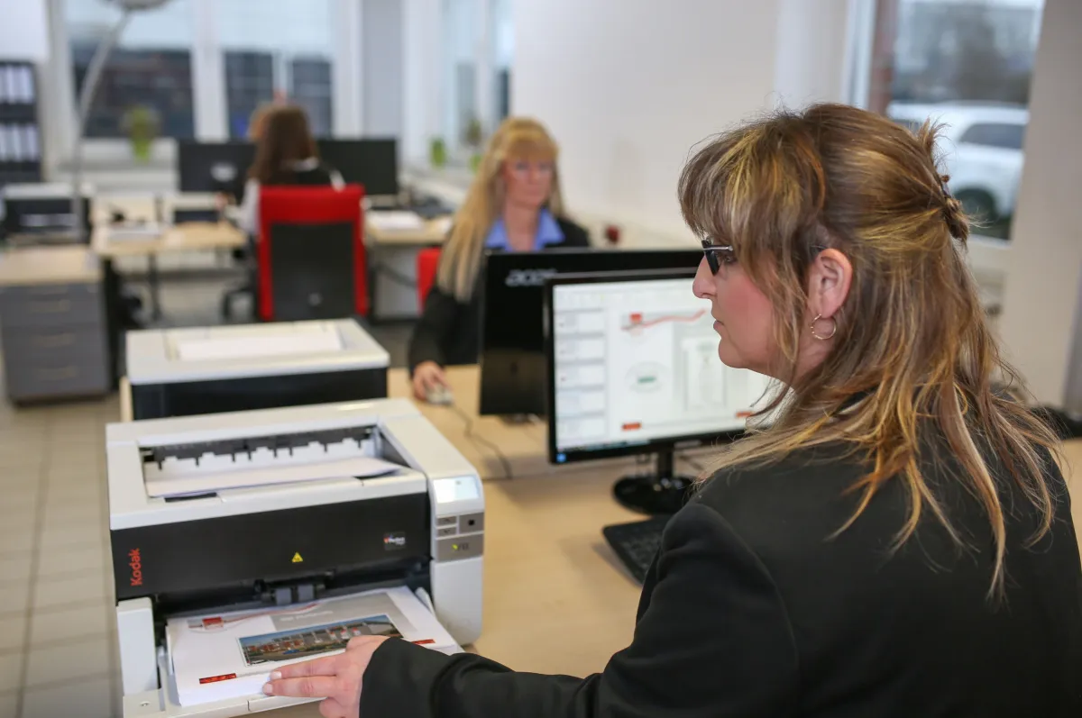 Scan-Vorgänge bei der Gehring Group  (© Gehring Group)