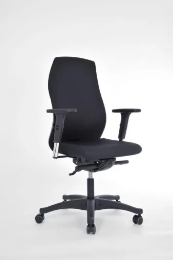 Bild: Ergonomischer Drehstuhl HEVIS Black Edition I für B2B Kunden