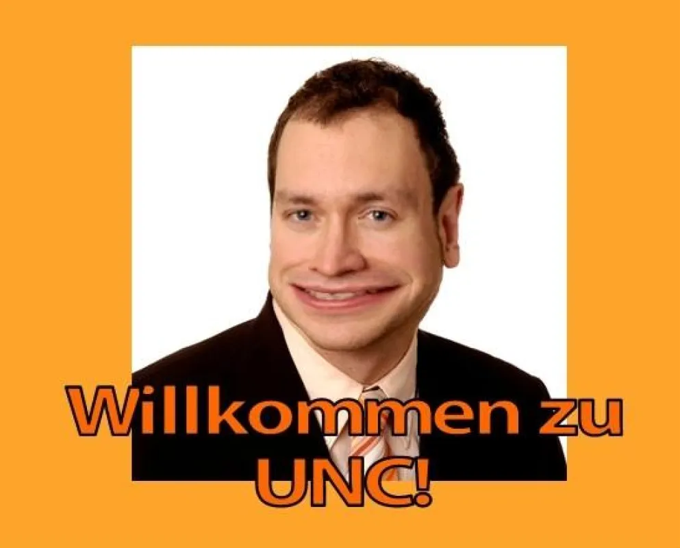 Beispiel eines mit UNC verzerrten Portraits