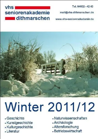 Bild: Seniorenakademie Dithmarschen: Wintersemester
