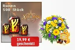 Xhodon verschenkt Runen mit deal united Bild: Xhodon verschenkt Runen mit deal united