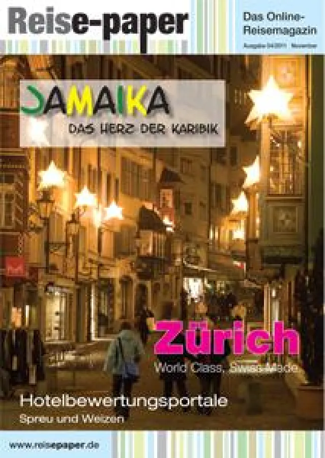 Aktuelle Ausgabe lesen unter www.reisepaper.de