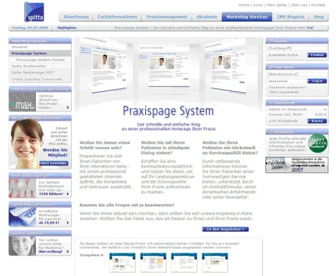 Bild: 1-2-3-LIVE und Spitta Verlag bringen Zahnärzte ins Internet