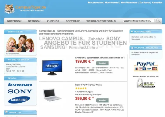 Bild: it-karlsruhe startet neuen Onlineshop für Studenten